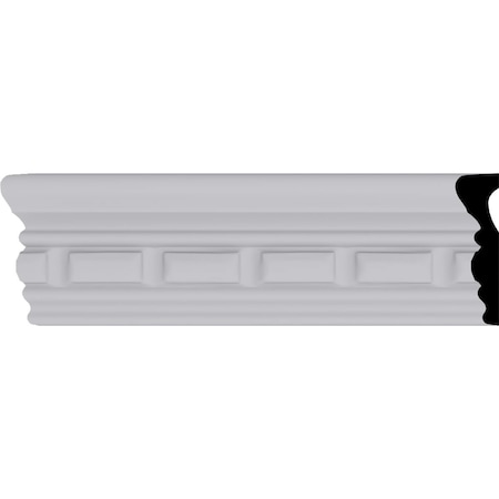 Ekena Millwork Panel Moulding, High Density Urethane, 94-1/2 in L, 2-5/8 in H MLD02X00NO